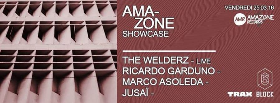 AMAZONE SHOWCASE : avec The Welderz-Live + Ricardo Garduno + Marco Asoleda + Jusaï