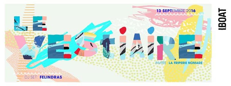 Aperoboat : Le Vestiaire - vide dressing, vinyles & cocktails