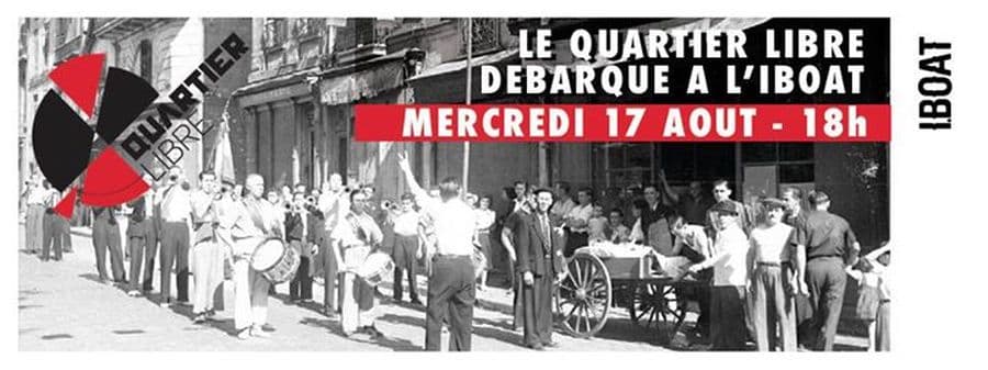 Aperoboat : l'Iboat invite le Quartier Libre