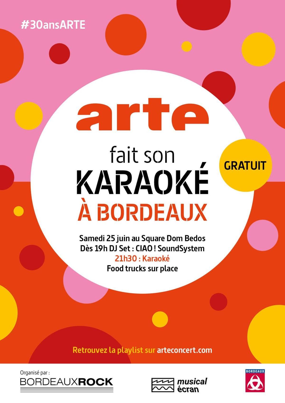 ArtE fête ses 30 ans | Bordeaux Rock, Musical Écran et Arte