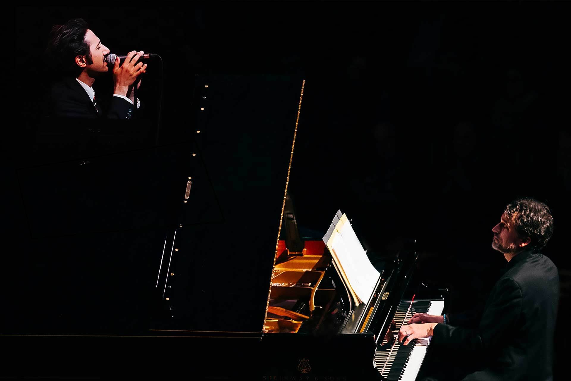 ARTHUR TEBOUL & BAPTISTE TROTIGNON : PIANO VOIX