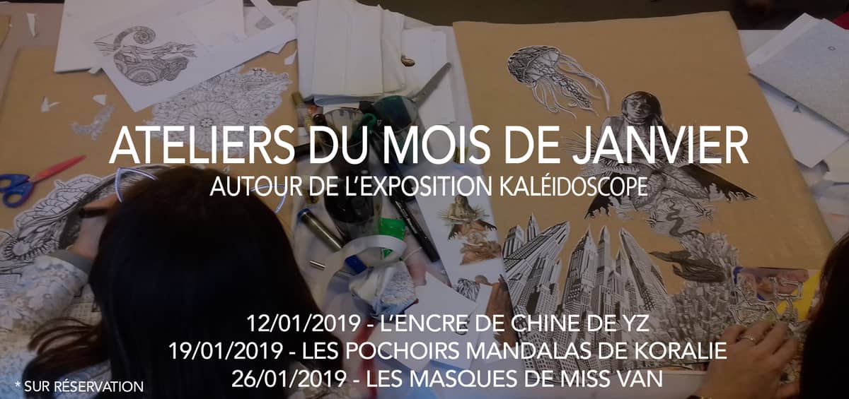 Ateliers créatifs | Autour de l'exposition Kaléidoscope