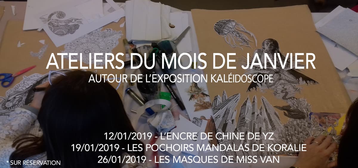 Ateliers créatifs | Autour de l'exposition Kaléidoscope