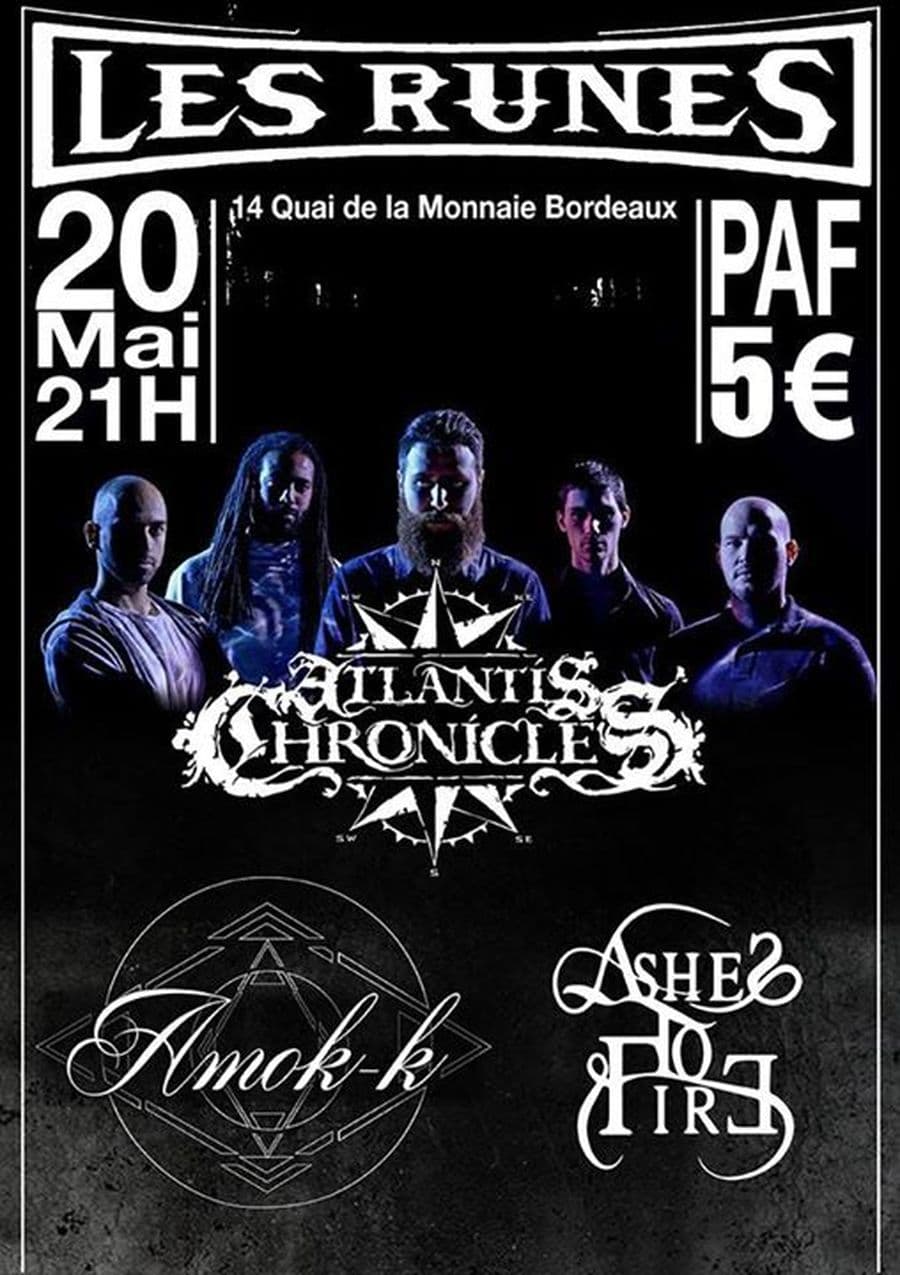 Atlantis Chronicles + Amok K + Ashes to Fire