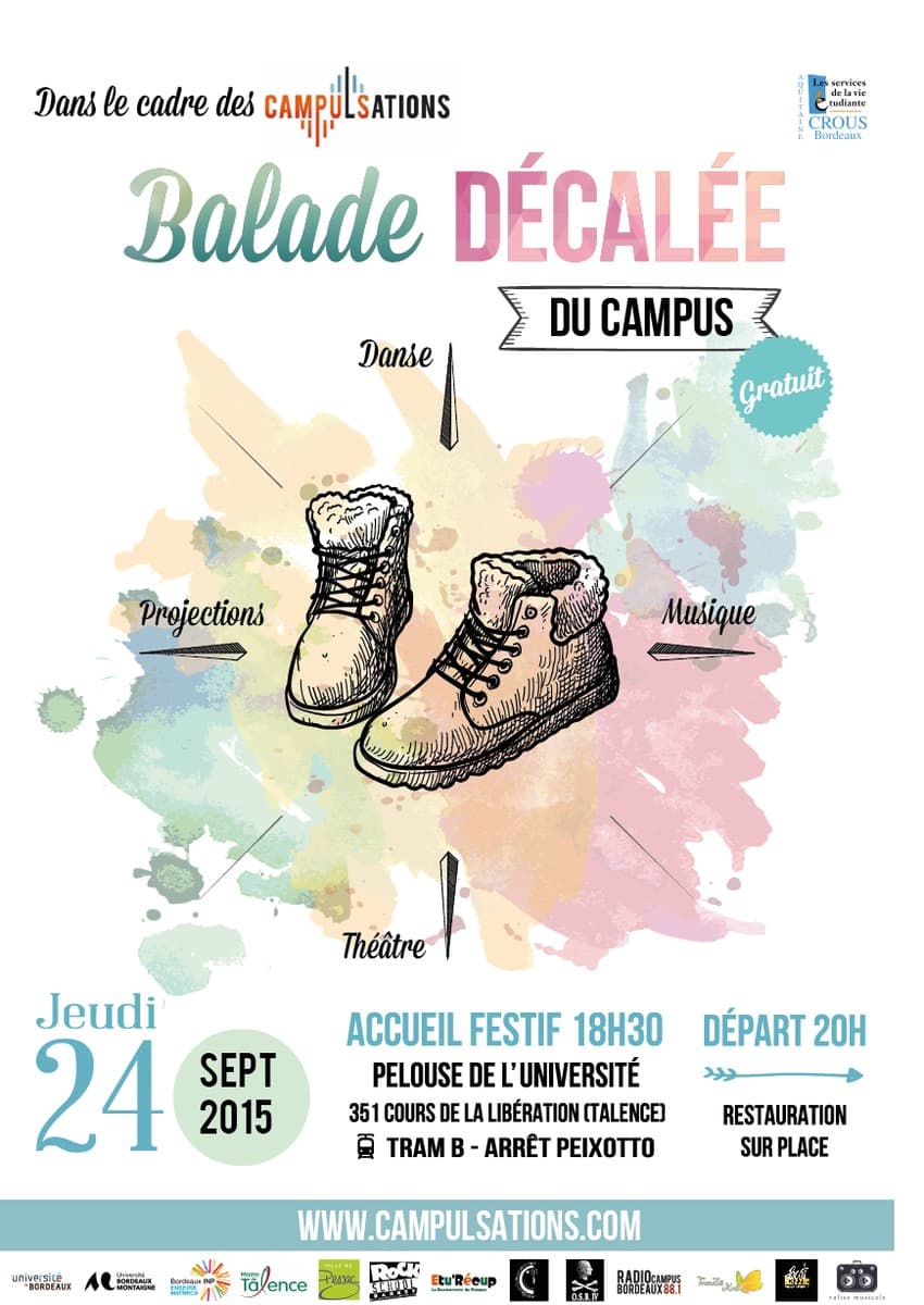 Balade décalée sur le campus