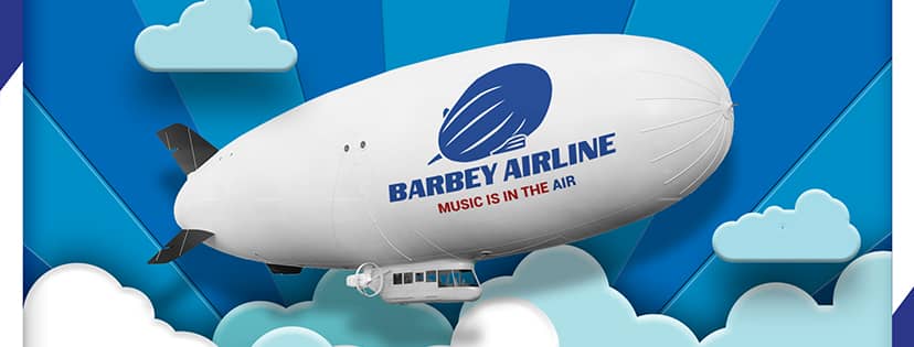 Barbey Airline Avec Noke + Dayum + Galaburdy + Raibow Pony + La Jimoniere