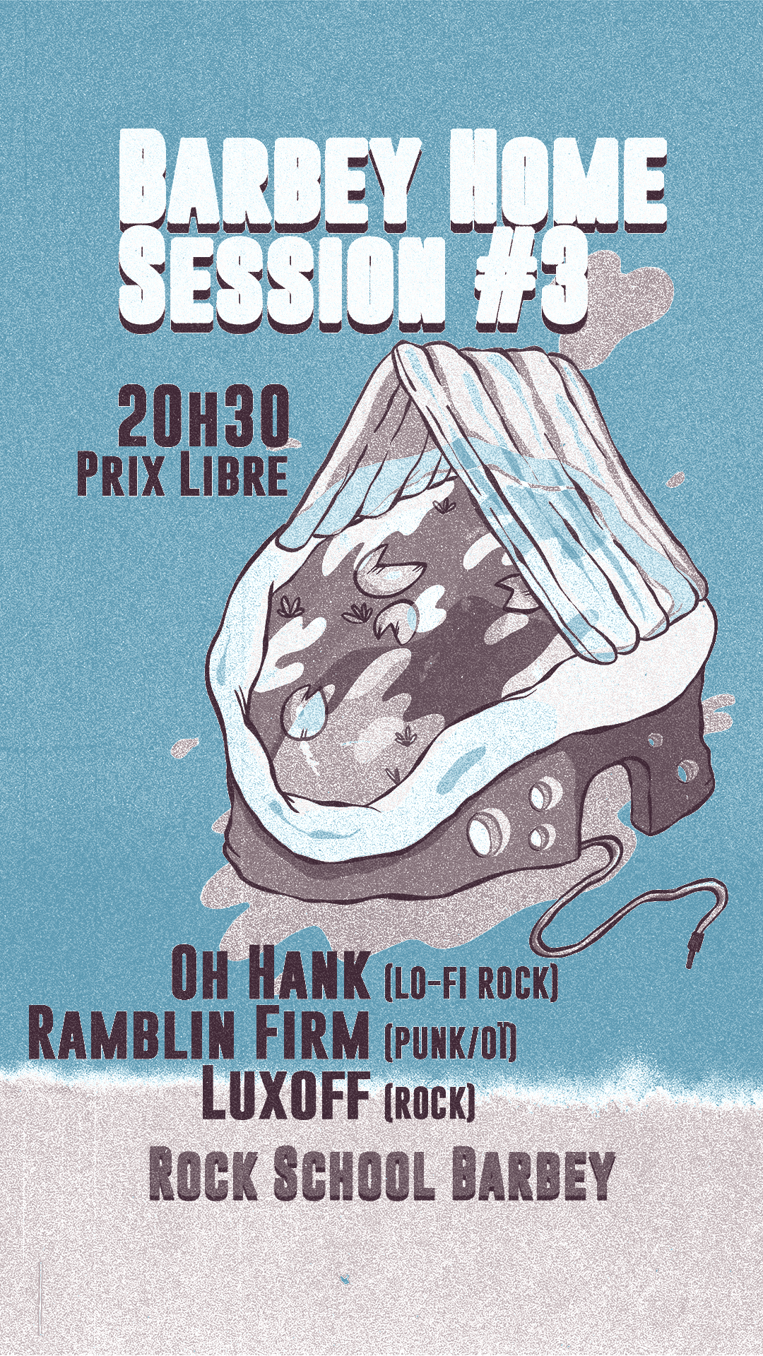 Barbey Home Session #3 : Oh Hank + Ramblin Firm + Luxoff