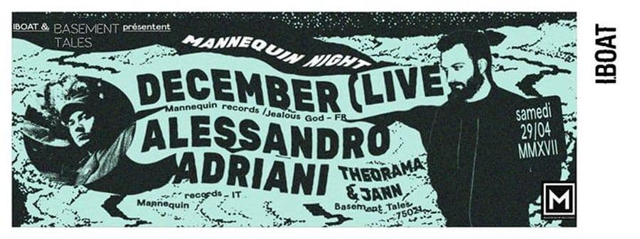 Basement Tales : avec Alessandro Adriani + December (Live)