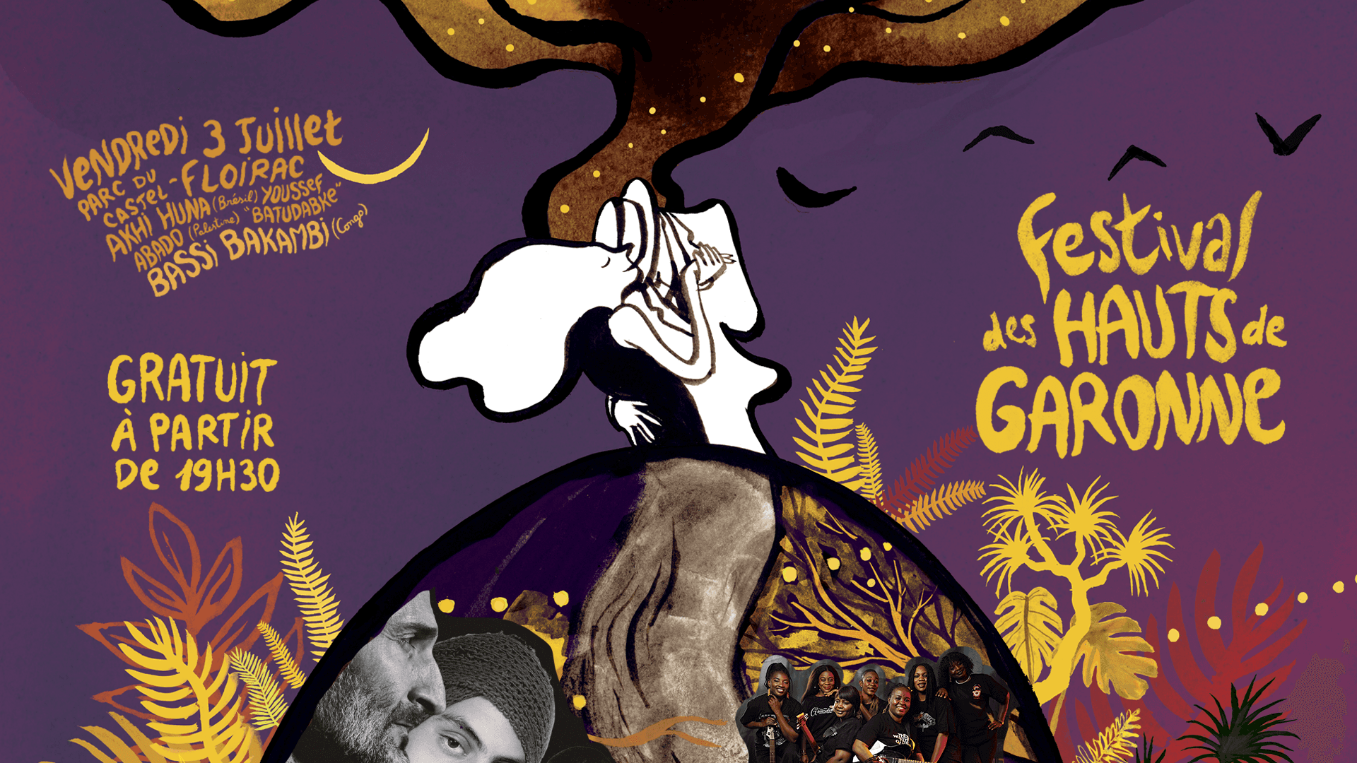 Festival des Hauts de Garonne | 'Akhi Huna & Youssef Abado : Batudabke + Bassi Bakambi