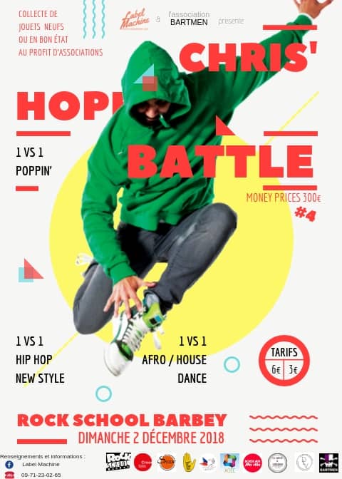 Battle de danse hip hop - Chris' Hope Battle #4