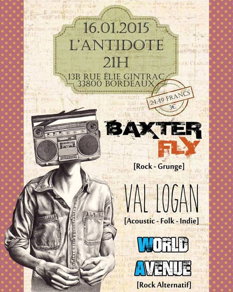 Baxter Fly + Val Logan + World Avenue