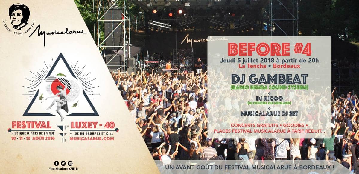 Before #4 - Le Festival Musicalarue débarque à Bordeaux