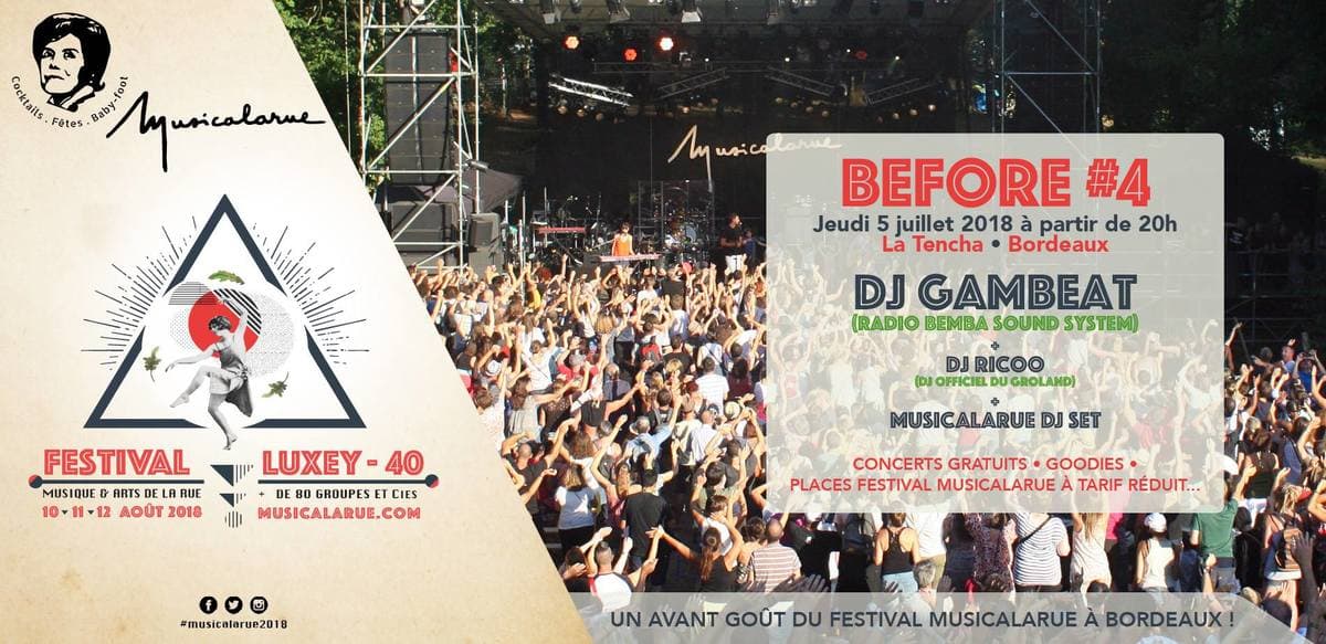 Before #4 - Le Festival Musicalarue débarque à Bordeaux