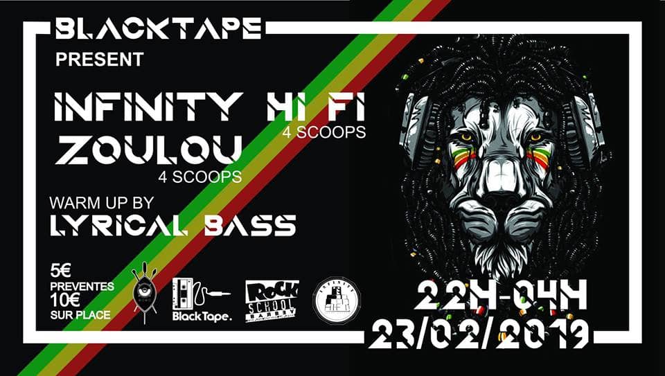 Blacktape Dub Session : avec Infinity Hifi + Zoulou