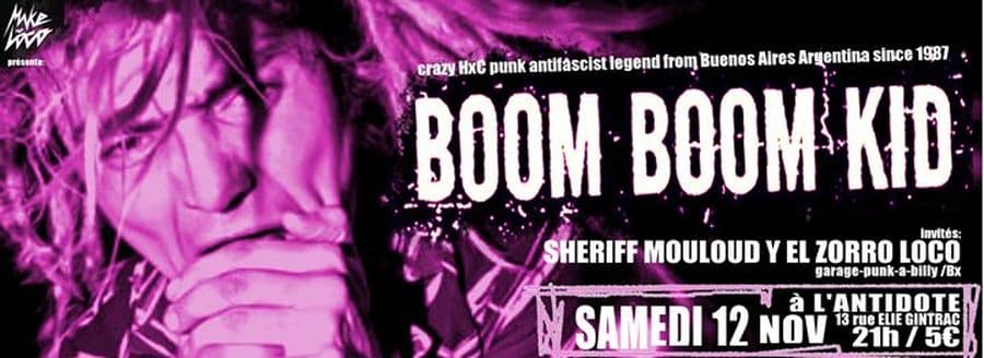 Boom Boom Kid + Sheriff Mouloud y el Zorro Loco