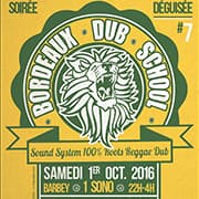 Bordeaux Dub School Avec Maasai Warrior + I-tist + Wandem Sound System