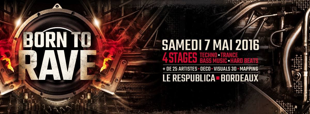BORN TO RAVE ► 4 Stages / Bass Music / Hard Beats / Trance / Techno