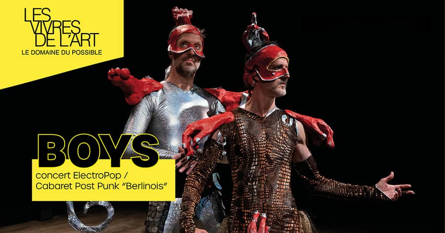 BOYS : ElectroPop / Cabaret Post Punk Berlinois