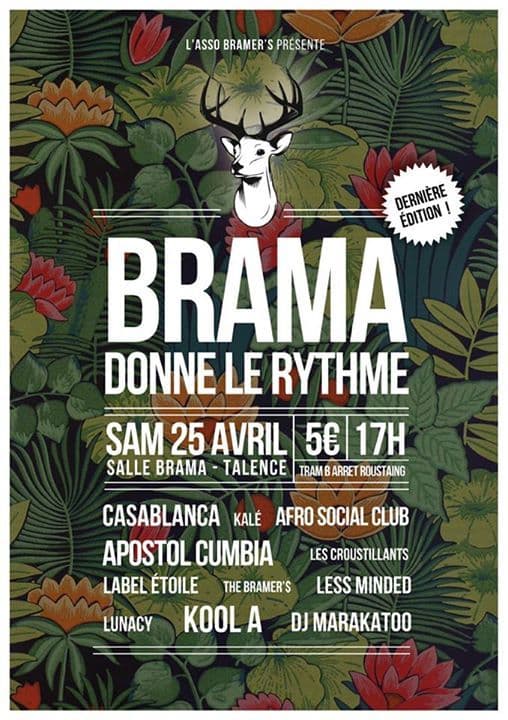 Brama donne le rythme