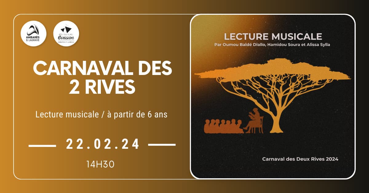 Carnaval des 2 rives – « Songes et sagesses colorées » - Oumou Baldé Diallo, Hamidou Soura et Alissa Sylla