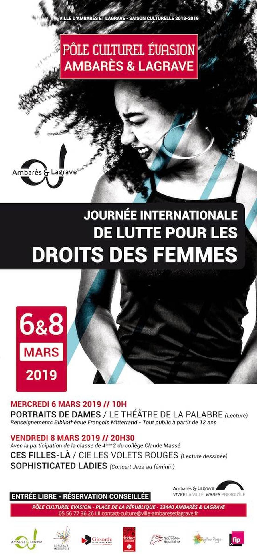 Ces filles-là (Cie Les Volets Rouges) + Sophisticated Ladies - Dans le cadre de la Journée Internationale de Lutte pour les Droits des Femmes
