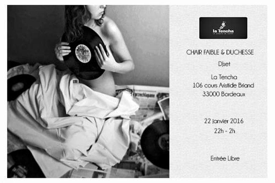 Chair Faible & Duchesse DJ set