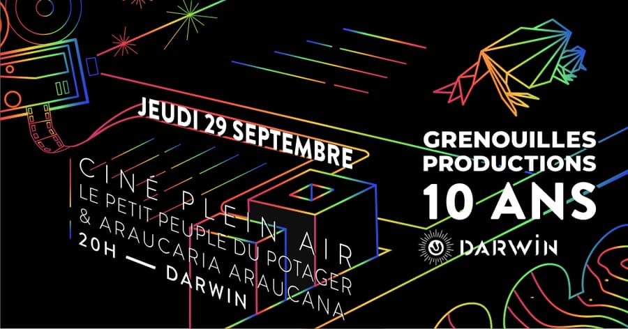 Ciné en plein air : « Le Petit Peuple du Potager » & « Araucaria Araucana »