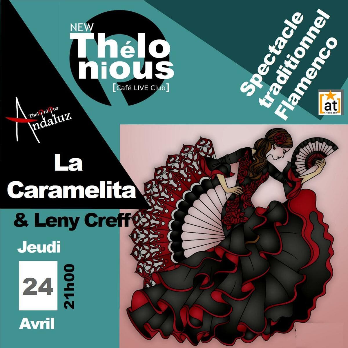 Club Andaluz / LA CARAMELITA invite Leny Creff