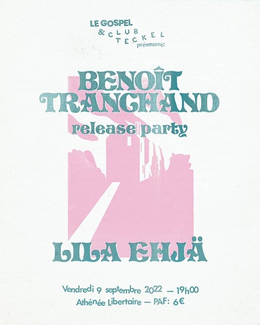 Club Teckel Party / Le Gospel : Benoit Tranchand (Synth Wave minimaliste) + Lila Ehja (Froide Wave)
