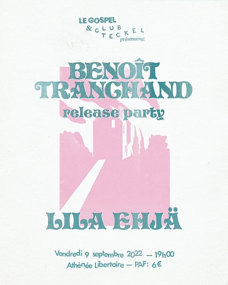 Club Teckel Party / Le Gospel : Benoit Tranchand (Synth Wave minimaliste) + Lila Ehja (Froide Wave)