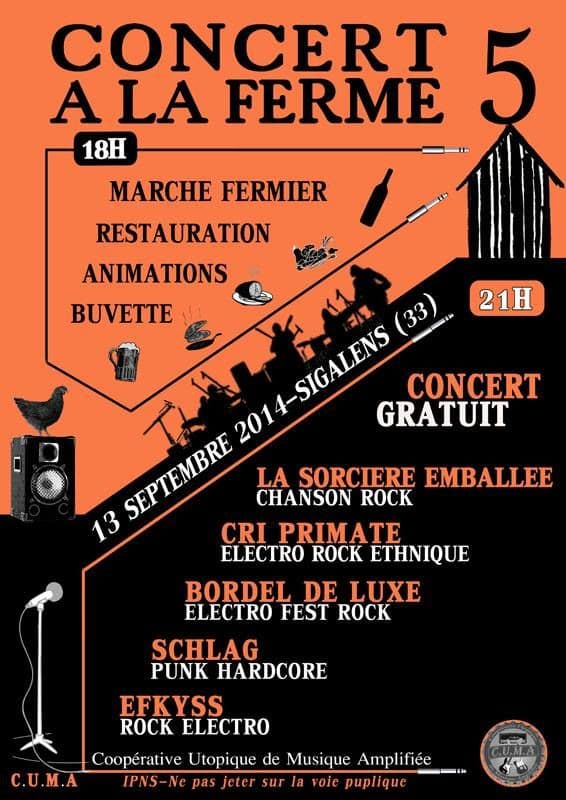 CONCERT A LA FERME