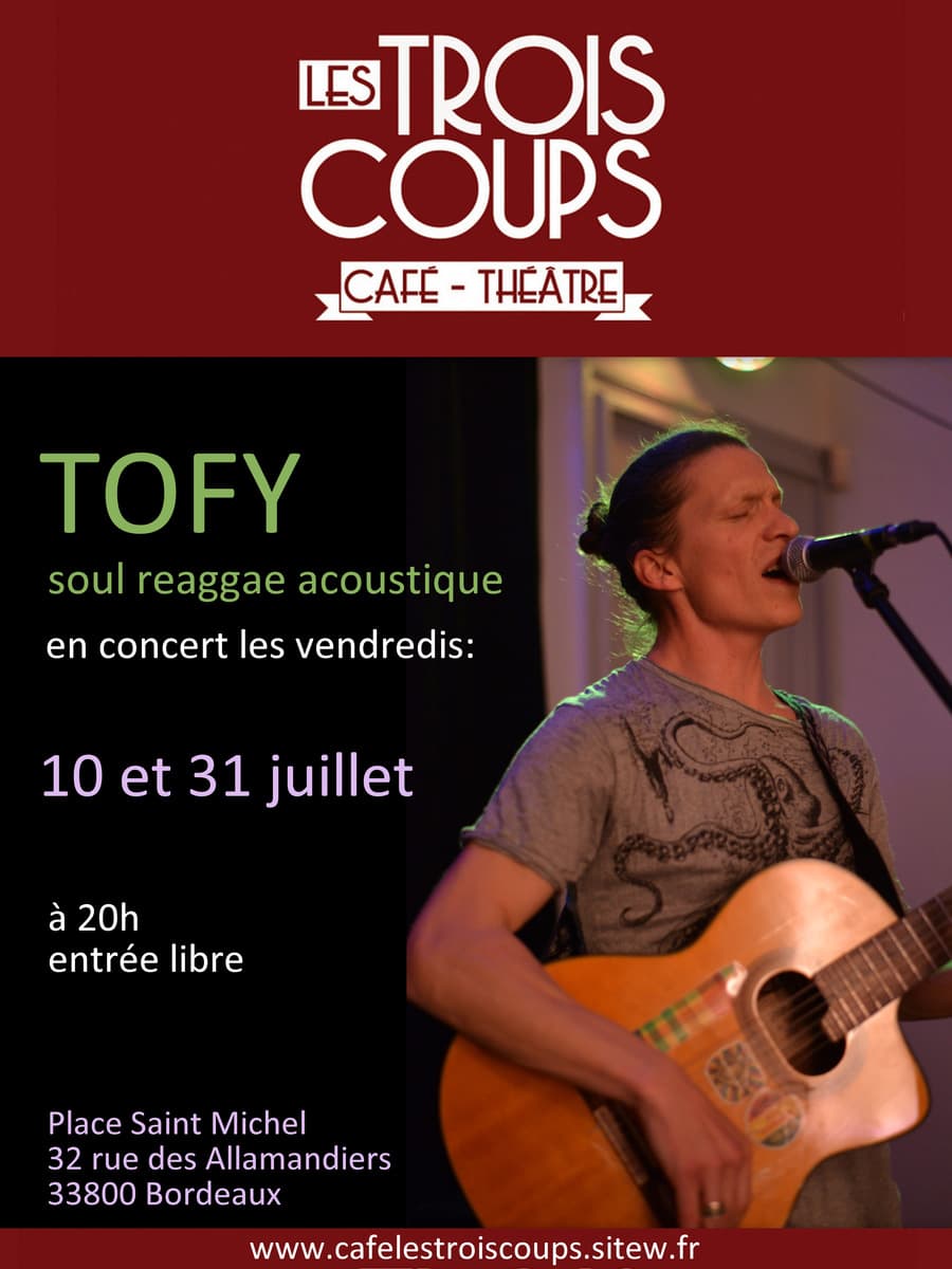 Concert acoustique au Trois Coups