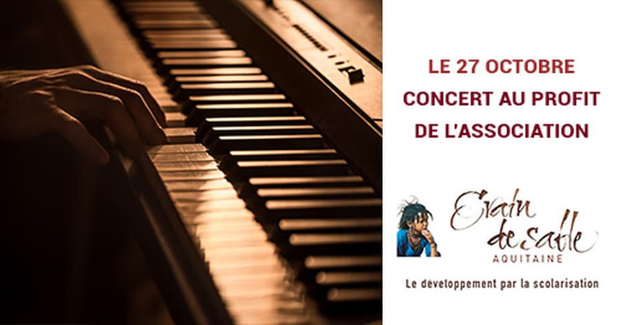 Concert au profit de l'association Grain de Sable