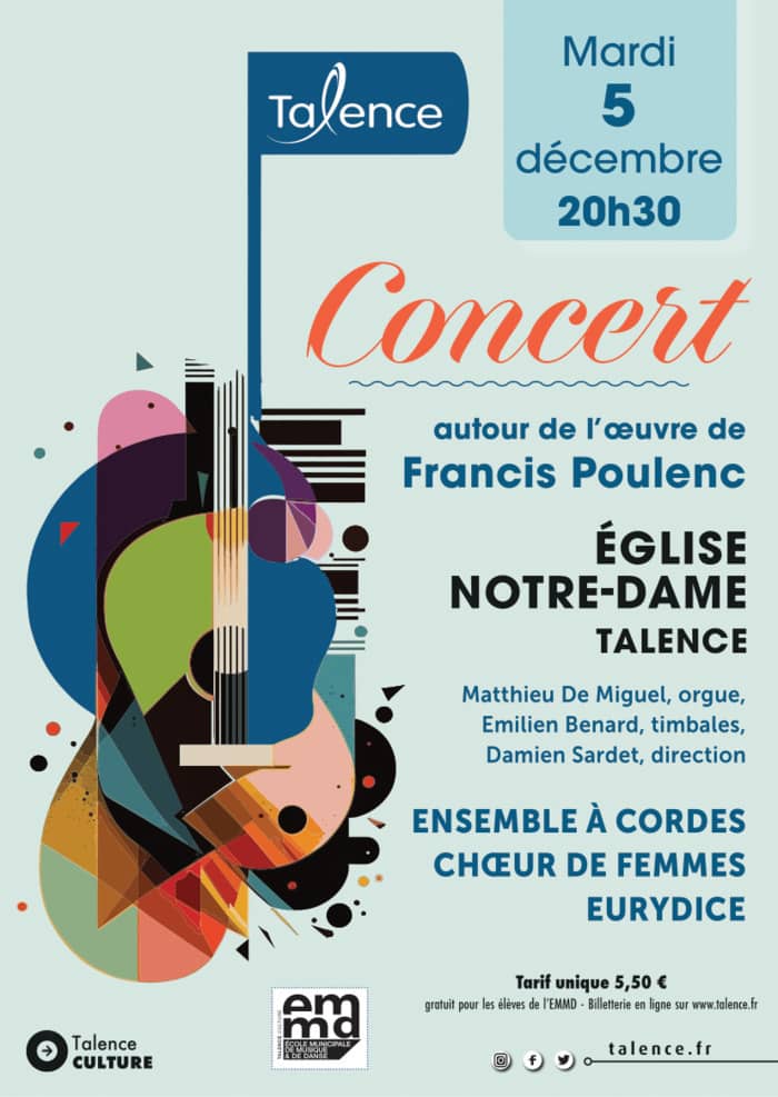 Concert autour de l'oeuvre de Francis Poulenc