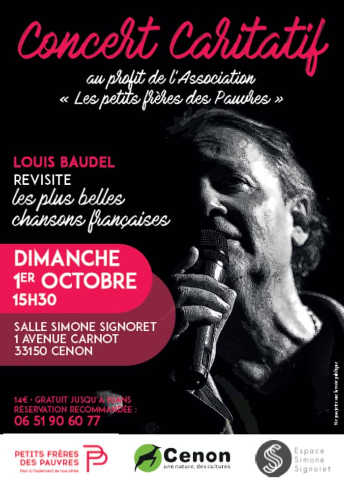 Concert caritatif au profit de l'association Petits Frères des Pauvres