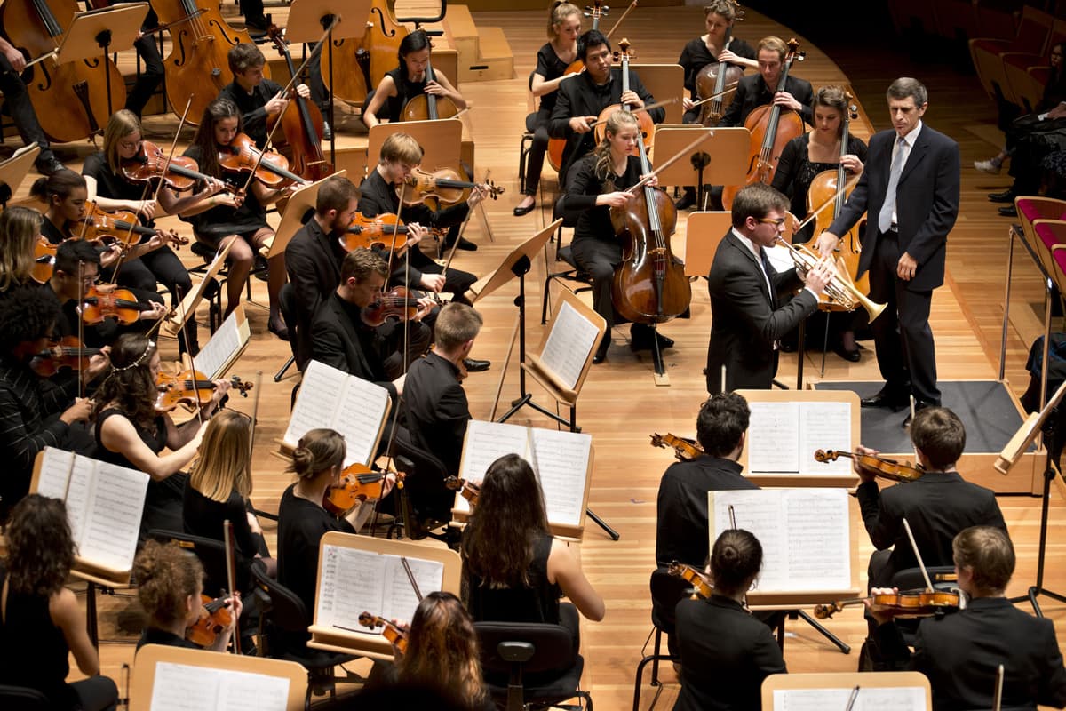 Concert de l'orchestre symphonique du Conservatoire