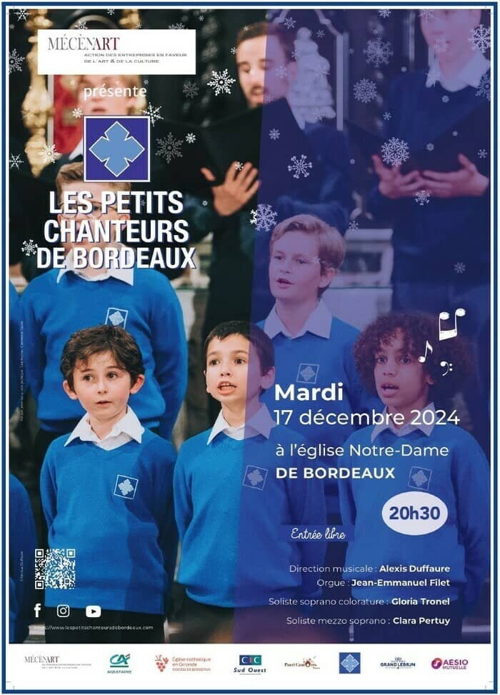 Concert de Noël des Petits Chanteurs de Bordeaux