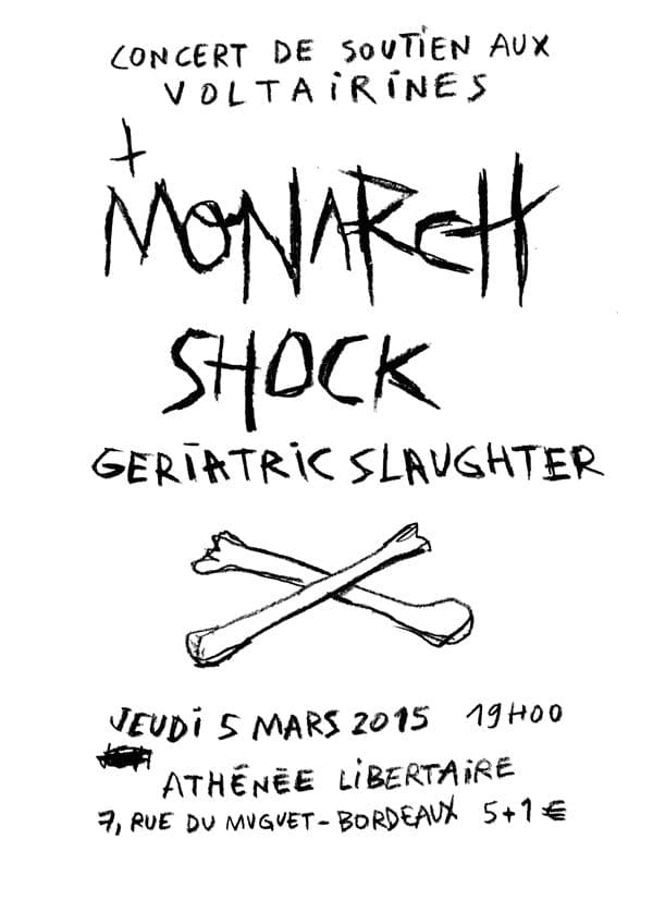 Concert de soutien aux Voltairines