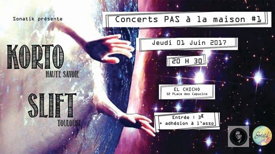 Concert Pas à la maison #1 : avec KORTO + SLIFT