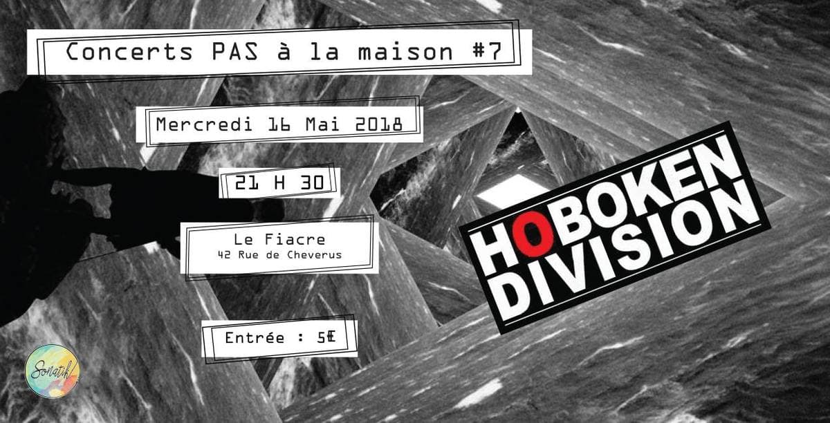 Concert pas à la maison # 7 : avec HOboken Division