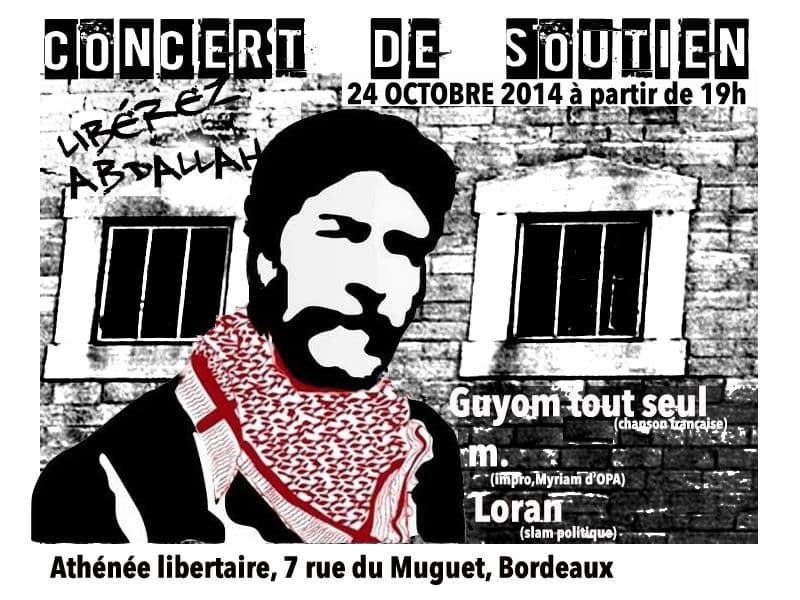 Concert pour la libération de Georges Abdallah