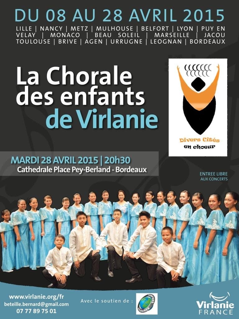 Concert pour les enfants de la rue de Philippine