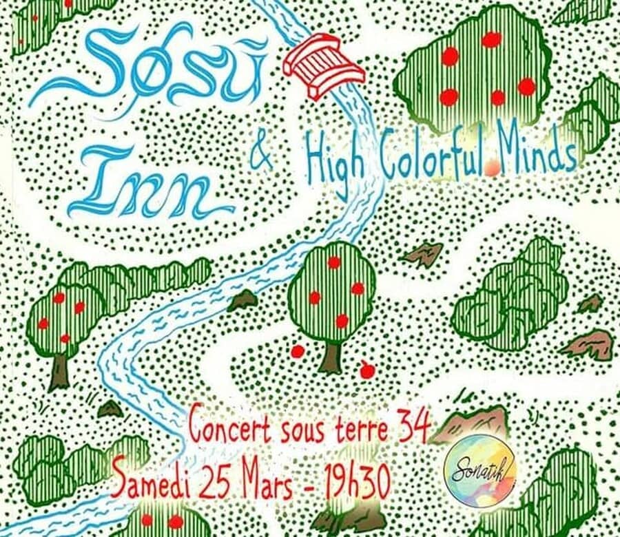 Concert sous terre #34: Sosu Inn x High Colorful Minds