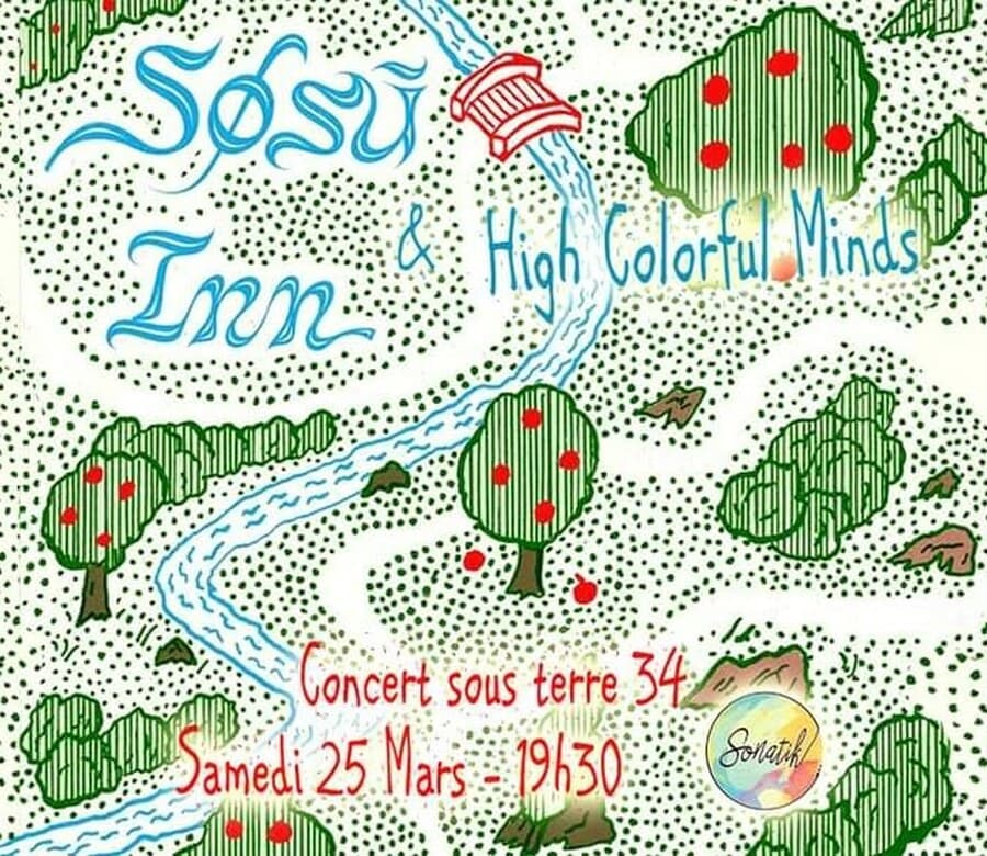 Concert sous terre #34: Sosu Inn x High Colorful Minds