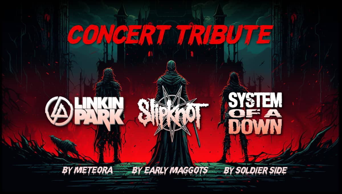 Concert Tribute ► Slipknot - Linkin Park - System Of A Down