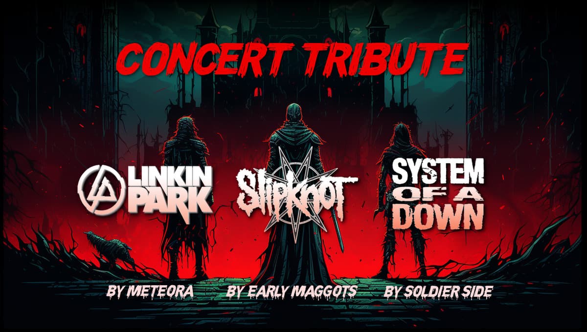 Concert Tribute ► Slipknot - Linkin Park - System Of A Down