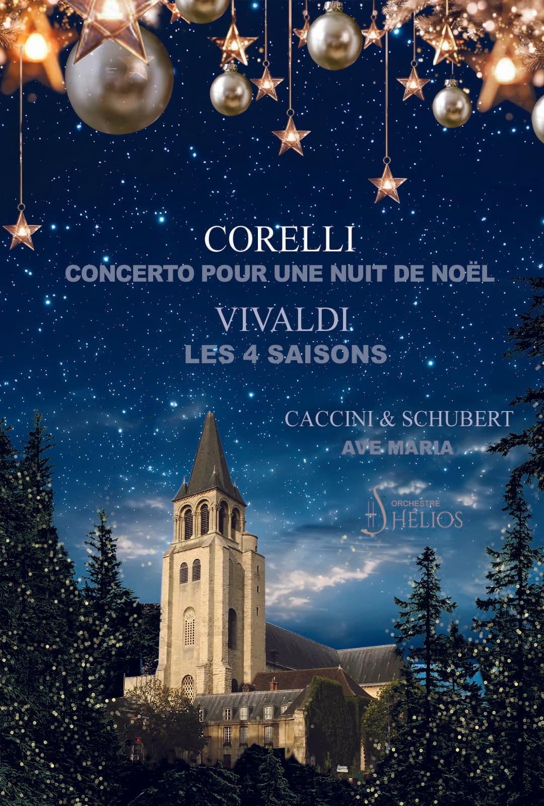 Concerto pour une Nuit de Noël de Corelli / Ave Maria de Caccini & Schubert / Les 4 Saisons de Vivaldi