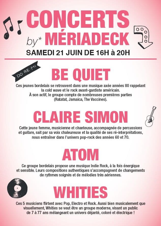 CONCERTS MERIADECK PLAGE