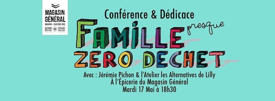 Conférence & Dédicace "Famille presque Zéro Déchet"