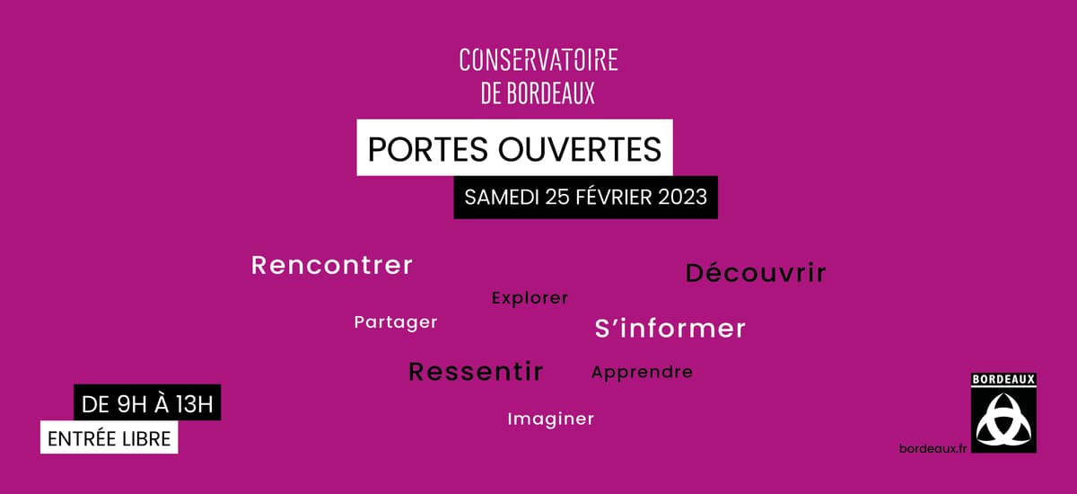 Conservatoire de Bordeaux - Journée portes ouvertes